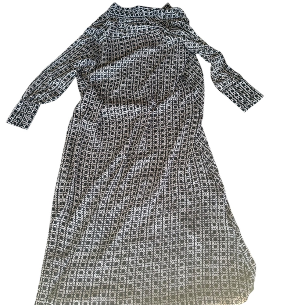 MISA Los Angeles Ines Dress Lattice Tile Color Maxi Dress Size M - Picture 11 of 11